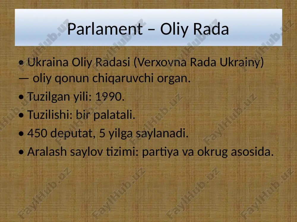 ukraina parlamenti va ichki siyosati - Page 2