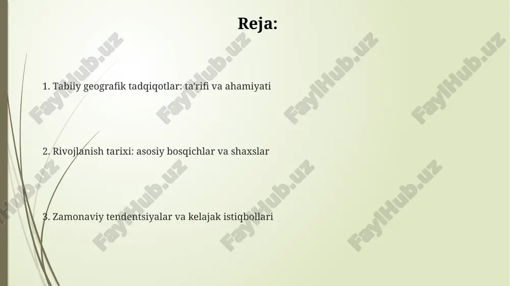 tabiiy geografik tadqiqotlar va ularning rivojlanish tarixi - Page 2