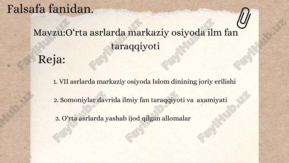 somoniylik davri falsafiy asoslari - Page 2