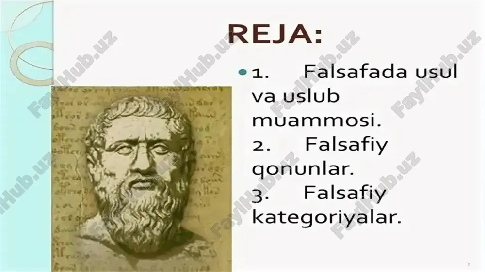 falsafiy qonunlar va ularning o’ziga xos xususiyatlari - Page 2
