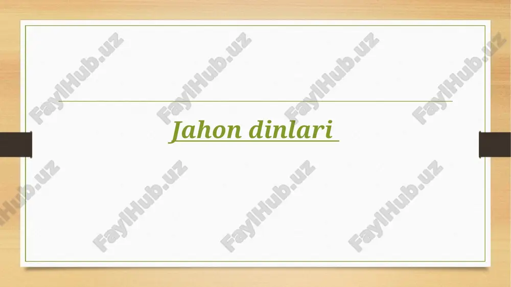 ambar vafotidan keyin tuzilgan. muhammad alayhissalom haqidagi masallar to‘plami bo‘lmish “sunna” va musulmonlar uchun odob-axloq qoidalari bo‘lmish shariat ham katta ahamiyatga ega. islomda urf-odatlarga rioya qilish muhim ahamiyatga ega: e’tiboringiz uchun tashakkur ♥️ image5.png image6.png image3.png image4.png /docprops/thumbnail.jpeg