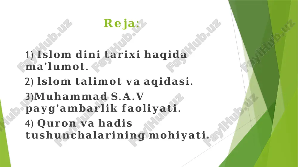 isloom dini talimoti haqida - Page 2