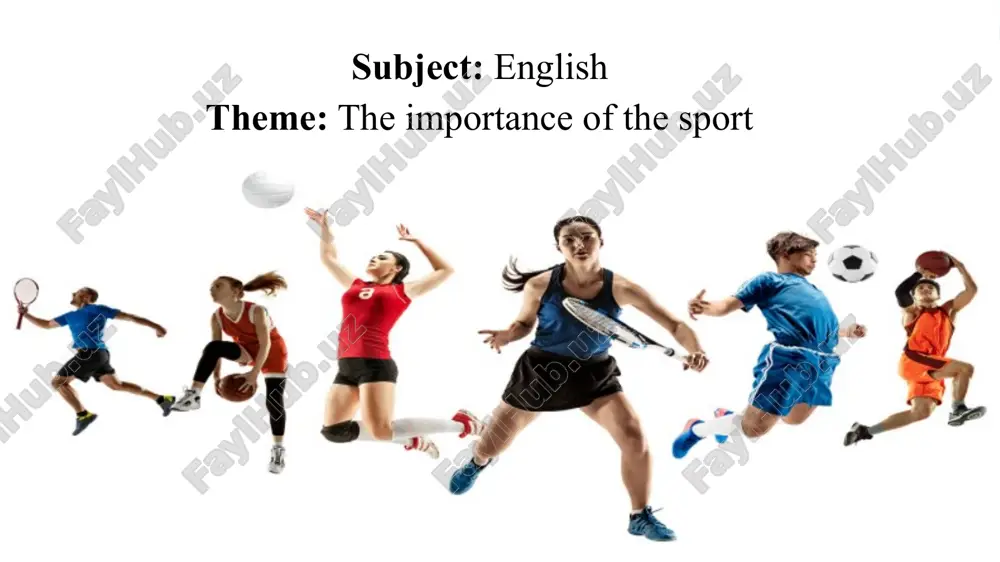 their leisure hours worthwhile. 5) the spirit of competition is inculcated in most cases by sports and games. 10 reasons why sports is incredibly important 1. physical health 2. mental well-being 3. teamwork and collaboration 4. character development 5. goal setting and achievement 6. leadership skills 7. cultural exchange and diversity 8. time management and discipline 9. building self-confidence 10. social integration and community building 7 1. physical health participating in sports helps maintain a healthy lifestyle by promoting physical fitness. engaging in regular physical activity through sports enhances cardiovascular endurance, muscular strength, and flexibility. it reduces the risk of obesity, chronic diseases, and improves overall well-being. 2. mental well-being sports play a vital role in promoting mental health. physical exercise stimulates the release of endorphins, which act as natural mood boosters. engaging in sports also helps reduce stress, anxiety, and depression, improving cognitive function and enhancing mental resilience. 3. …