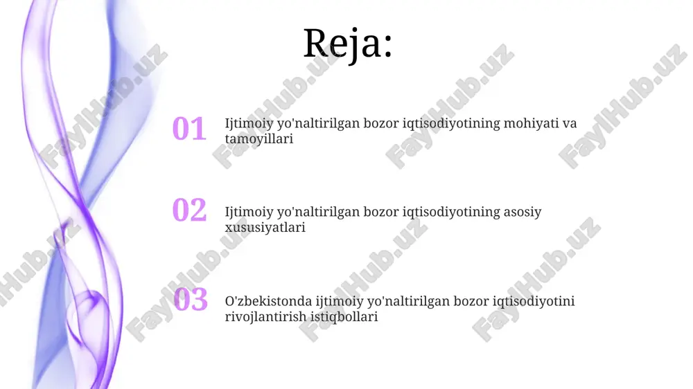 minlaydi. u ijtimoiy infratuzilmani, jumladan, ta'lim va sog'liqni saqlashni moliyalashtiradi, bunda umumiy byudjetning kamida 30 foizi inson kapitalini rivojlantirishga yo'naltiriladi. ijtimoiy siyosatning asosiy yo'nalishlari demografik muammolarni hal etish, tug'ilishni rag'batlantirish maqsadida, 2024-yilga kelib har bir farzand uchun beriladigan nafaqalar miqdorini 1.5 barobarga oshirish rejalashtirilgan. ijtimoiy siyosatning asosiy yo'nalishlaridan biri bu aholining zaif qatlamlarini qo'llab-quvvatlash, jumladan, kam ta'minlangan oilalarga 14 turdagi moddiy yordam ko'rsatish va ularning bandligini ta'minlash. ta'lim va sog'liqni saqlash tizimini rivojlantirish 2023-yilda oʻzbekistonda “ta’lim toʻgʻrisida”gi qonunning yangi tahriri qabul qilindi, bu ta’lim sifatini oshirishga yoʻnaltirilgan muhim qadamdir va 2024-yilga moʻljallangan davlat dasturida aks etgan. sogʻliqni saqlash tizimida 2022-2026-yillarga moʻljallangan strategiya doirasida raqamlashtirish jarayoni jadallashmoqda, bu tibbiy xizmatlarning tezligi va shaffofligini oshiradi hamda resurslardan foydalanishni optimallashtiradi. ish bilan ta'minlash va mehnat munosabatlari o'zbekistonda ish bilan ta'minlash siyosati aholini, ayniqsa, yoshlarni kasbga yo'naltirish va qayta tayyorlash bo'yicha davlat dasturlarini o'z ichiga oladi. mehnat munosabatlari o'zbekiston respublikasi mehnat kodeksi bilan tartibga …