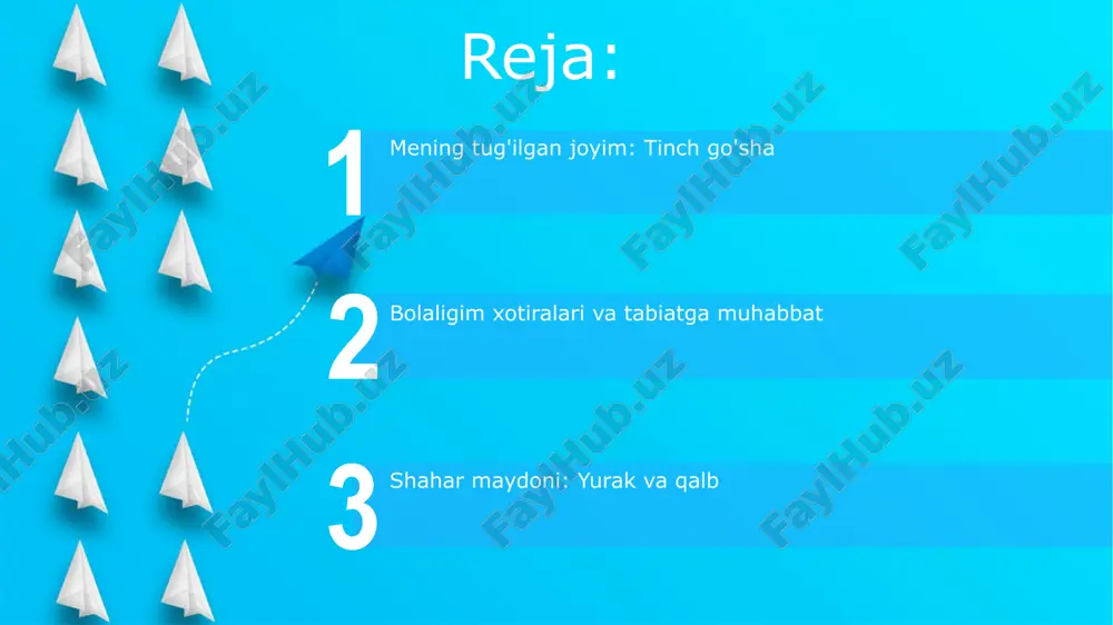 ettiradi. qishloq xo'jaligi mahsulotlari yarmarkasi, mahalliy hunarmandchilik ko'rgazmasi kabi tadbirlar jamoadagi 50 dan ortiq odamning ishtiroki bilan jamoa ruhini ko'rsatadi. tarixiy ahamiyati shaharning eski sudi maydonda faxr bilan turadi, bu yerning 1800-yillarning oxiridagi boy tarixidan dalolat berib, muhim yuridik qarorlar qabul qilinganligini aks ettiradi. shaharning asosiy maydoni dehqon bozorlari va yig'inlari uchun joy bo'lib xizmat qilgan, bu 19-asrda mahalliy qishloq xo'jaligi va savdoning ahamiyatini aks ettiradi. shahar hayotining tinchligi "shahar hayotining tinchligi" deganda, bu hududdagi shovqin darajasi 40 desibeldan past bo‘lishi va kam odam yashashi, atrof-muhitning sokin bo‘lishi nazarda tutiladi. "shahar hayotining tinchligi" bu aholi zichligi kam bo‘lgan, aholi soni odatda 5000 dan oshmaydigan joylarda stress darajasi past bo'lishi bilan bog'liq. qadriyatlar va aloqalar qadriyatlar orasida tabiatga chuqur hurmat bor, bu bolalik xotiralarida aks etgan, masalan, bolalar o'rmonda 100 dan ortiq turli o'simliklarni bilishgan. mahalliy aholi o'rtasidagi aloqalar 200 yildan ziyod bo'lgan qadimiy sud binosi atrofida shakllangan, u yerda har …