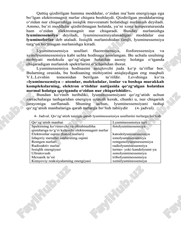 molekulyar lyuminessensiya. - Page 2