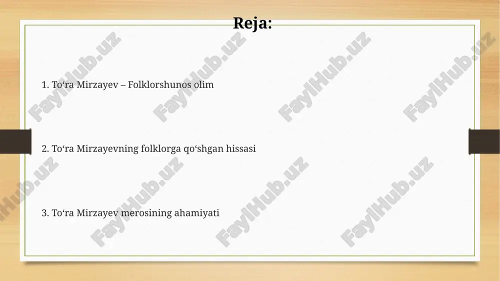 to'ra mirzaev - folklor olimi - Page 2
