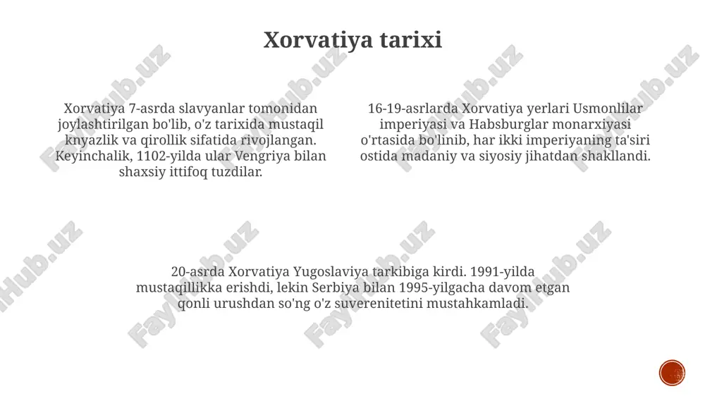 xorvatiya tarixi - Page 2