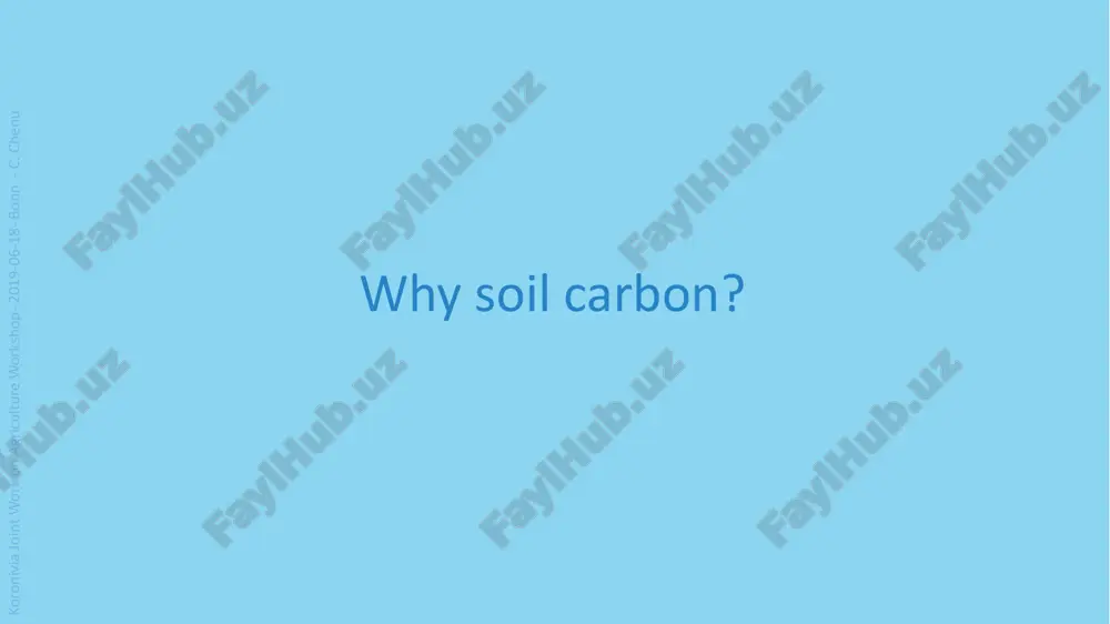rk sh o p - 2 0 1 9 -0 6 -1 8 - b o n n - c . c h en u 2.4 “improve soil quality” 3.9 “reduce …deaths and illnesses from air, water and soil pollution and contamination” 12.4 “chemicals and wastes … reduce their release to air, water and soil ” 15.3 “restore degraded land and soil” k o ro n iv ia j o in t w o rk o n a gr ic u lt u re w o rk sh o p - 2 0 1 9 -0 6 -1 8 - b o n n - c . c h en u fao, gsp, dec 2017 ann ua l c ro ps ban ad a co ffe e te a d eg ra de d fo re st n at ur al fo re st pla nt at io n fo …