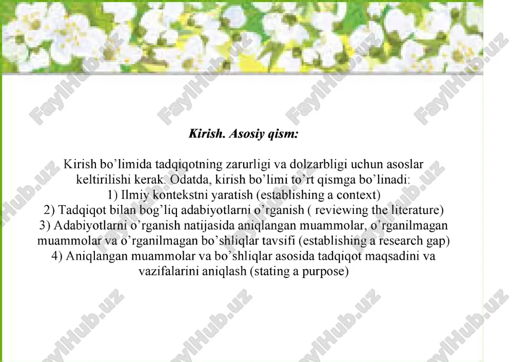 dastlabki ilmiy tadqiqot yozish - Page 2