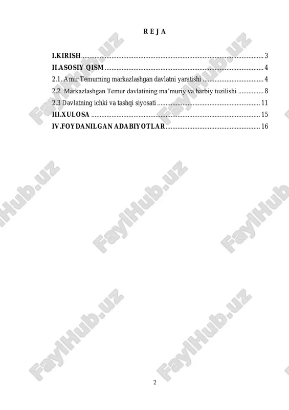 t qonunlarini sharhlovchisining qizi takina mohbegimlarning farzandi bo‘lib, 1336- yilda shahrisabzga yaqin xo‘ja ilg‘or qishlog‘ida tavallud topgan. uning to‘liq ismi sharifi sohibqiron amir temur ibn amir tarag‘ay ibn amir barquldir. temur siyosiy kurash maydoniga kirib kelgan xiv asrning 60-yillarida mo‘g‘ullarning chig‘atoy ulusidagi hukmronligi davom etayotgan edi. 1346-yili chig‘atoy ulusi xoni qozonxon amir qazag‘on tomonidan o‘ldiriladi. 1358-yilda amir qazag‘on ham o‘ldiriladi, ulusda parokandalik jarayoni kuchayadi. o‘lkaning turli hududlarida mustaqillik da’vosi bilan ish ko‘rayotgan 10 ga yaqin mahalliy bekliklar, chunonchi, xorazmda so‘fiylar, qashqadaryoda barloslar, ohangaron vodiysida jaloyirlar, buxoroda sadrlar, termiz atrofida sayidlar, amirlarining va hokazo kuchlarning ajratuvchilik harakatlari yurt butunligiga jiddiy havf tug‘dirayotgandi. ulus o‘ntacha mustaqil bekliklarga bo‘lingan bo‘lib, ularning beklari o‘rtasida doimo nizo, janjal bo‘lardi. buning ustiga o‘z hukmronligini mustahkamlash maqsadida 1360-yilda movarounnahrga katta qo‘shin tortib kelgan mo‘g‘uliston xoni tug‘luq temur xuruji ham dard ustiga chipqon bo‘lgan edi. bunday qaltis vaziyatda siyosiy kurash maydonida hozir bo‘lgan yosh temurbek oldida nihoyatda ehtiyotkorlik, …