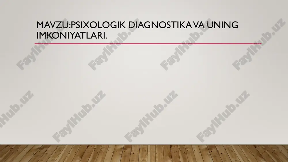 psixologik diagnostika va uning imkoniyatlari - Page 2
