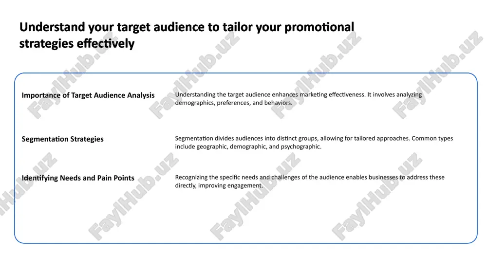 tanding audience needs identifying the interests and needs of your audience is essential. analyze feedback, surveys, and engagement metrics to gain insights. create compelling content that resonates with your audience's interests and needs crafting relevant messages tailor your content to address the specific topics your audience values. use relatable examples and language that resonates with them. create compelling content that resonates with your audience's interests and needs utilizing engaging formats incorporate varied formats like videos, infographics, and articles to maintain interest. visual and interactive elements enhance audience engagement. create compelling content that resonates with your audience's interests and needs 4 leverage email marketing to reach customers directly and boost conversions direct communication email marketing facilitates direct communication with customers, enabling brands to deliver personalized messages that resonate with individual preferences. leverage email marketing to reach customers directly and boost conversions cost-effective strategy this marketing method is cost-effective compared to traditional …