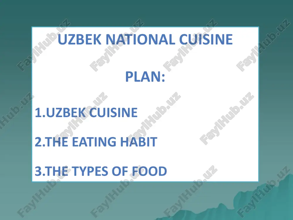 uzbek national meals - Page 2