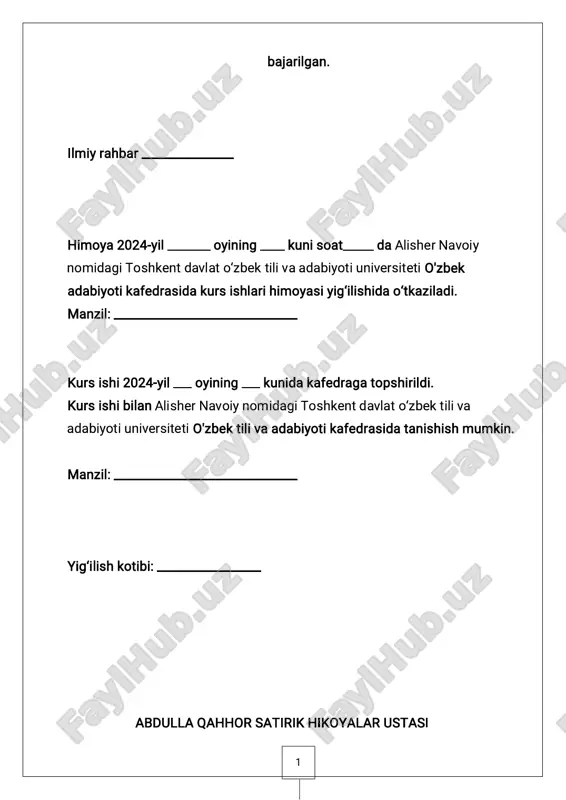 uksalishida oʻsha xalqning is’tedodli ijodkorlari yaratgan madaniy meros katta rol oʻynaydi. aytish joizki, ulkan soʻz san’atkori abdulla qahhorning adabiy merosi xalqimiz ma’naviy tafakkurini komillikka yetaklovchi choʻqqilardan biridir. u betakror ijodkor sifatida ham, ulugʻvor fazilatlarga ega boʻlgan shaxs sifatida ham xalqimiz ma’naviy hayotida mangulikka aylangan siymodir. abdulla qahhor xilma-xil janrdagi asarlari bilan ona yurtimizning yaqin oʻtmishining tarixi va oʻz davrining toʻlaqonli manzarasini, zamondoshlarimizning yuksak fazilatlarini faqat oʻzigagina xos boʻlagan siqiq va tabiiy hamda boy tafakkurga ega boʻlgan ijodiy uslubda tasvirlab adabiyotimizda maktab yaratdi, unga yangi nafas olib kirdi. abdulla qahhor hikoyalari bilan nafaqat oʻzbek adabiyotida, balki jahon adabiyotda ham oʻz oʻrniga ega boʻldi. prezidentimiz birinchi navbatda, eʼtibor yangi oʻzbekiston uchun eng katta investitsiya boʻlgan taʼlimni qoʻllab-quvvatlashga qaratishni taʼkidlar ekan, bunda oʻqituvchilarning maqomini, ularning shaʼni va qadr-qimmatini himoya qilishni konstitutsiyada alohida belgilash zarurligi qayd etildi. shavkat mirziyoyev oliy taʼlim tizimidagi korrupsiyani ham keskin tanqid qildi. “mana oliy taʼlimga kirishdagi korrupsiya yoʻq boʻldi. …