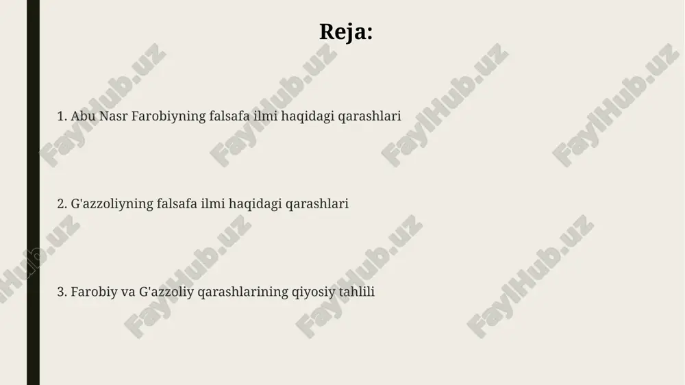 abu nasr farobiy va gʻazzoliyning falsafa ilmiga oid qarashlari - Page 2