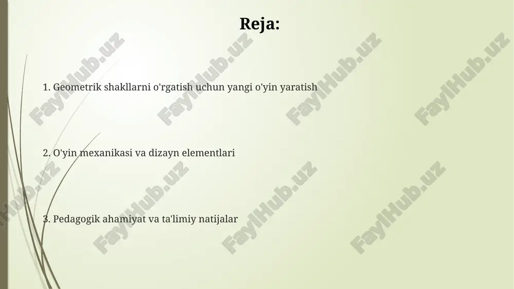 geometrik shakllarni o'rgatish uchun yangi o'yin yaratish - Page 2