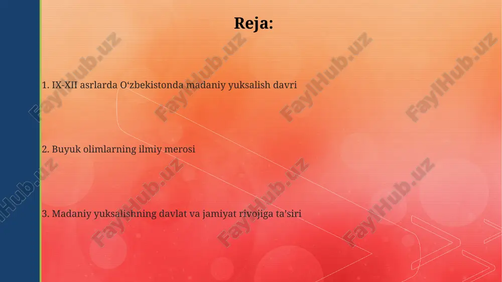 ix-xii asrlarda mamlakatimiz hududida ro‘y bergan madaniy uyg‘onish - Page 2