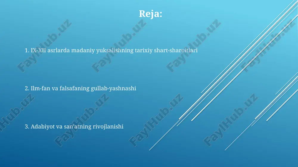 ix-xii asrlarda mamlakatimiz hududida ro‘y bergan madaniy uyg‘onish (renessans) - Page 2
