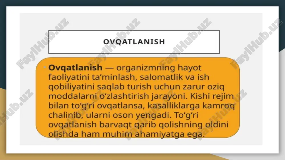 bemorlarning ovqatlanishi - Page 2