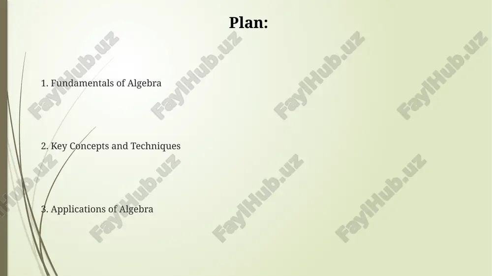 planning uses algebraic formulas to calculate compound interest, where future value (fv) equals principal (p) times (1 + interest rate (r)) raised to the power of the time period (t). thank you for your attention @taqdimot_robot image1.png