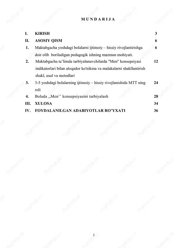 in yaratuvchi ontogenezning dastlabki bosqichlariga taalluqlidir. bunda oiladagi munosabatlar, xususan,ota-onalar o’rtasidagi o’zaro munosabatlar, shuningdek, ota-ona va farzandlar o’rtasida o’rnatiladigan munosabatlarning tabiati katta rol o’ynaydi. oila ijtimoiy guruhlarning eng kichigi bo’lib, bolada o’zi va o’zgalar to’g’risida shakllanadigan ijtimoiy tasavvurlarning dastlabki muhiti sifatida katta ijtimoiy ahamiyatga molik maskanidir. “insonning eng sof va pokiza tuyg’ulari, ilk hayotiy tushuncha va tasavvurlari birinchi navbatda oila bag’rida shakllanadi. bola xarakterining, tabiatining va dunyo qarashlarini belgilaydigan ma’naviy me’zon va qarashlar yaxshlik va ezgulik, oliyjanoblik va mehr-oqibat, or-nomus va andisha kabi muqaddas tushunchalarning poydevori oila sharoitida qaror topishi tabiiydir.” shu nuqtaiy nazardan prezidentimiz sh.m.mirziyoyevning tashabbuslari bilan maktabgacha ta’lim tizimida qilgan islohotlari 2017 yil 30 sentyabrdagi pq-3305-son «o‘zbekiston respublikasi maktabgacha ta’lim vazirligi faoliyatini tashkil etish to‘g‘risida»gi qarori hamda boshqa me’yoriy-huquqiy hujjatlarda belgilangan vazifalar tizimning rivojlanishiga katta hissa qo‘shadi. maktabgacha ta’lim jarayonida bola shaxsini sog‘lom va yetuk bo‘lishi va ularni ma’naviy-axloqiy, intelluktual qobiliyatli qilib tarbiyalash masalalari hamisha insoniyatni qiziqtirib kelgan …