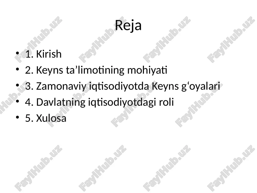 keyns ta'limotining hozirgi davrdagi ahamiyati - Page 2