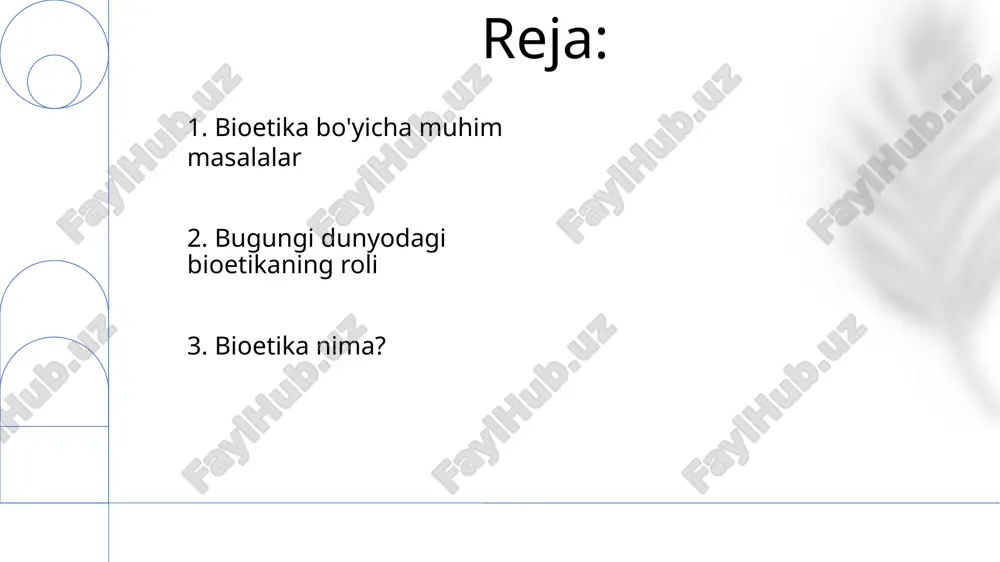 bioetlar -bioetika modulining ob'ekti - Page 2