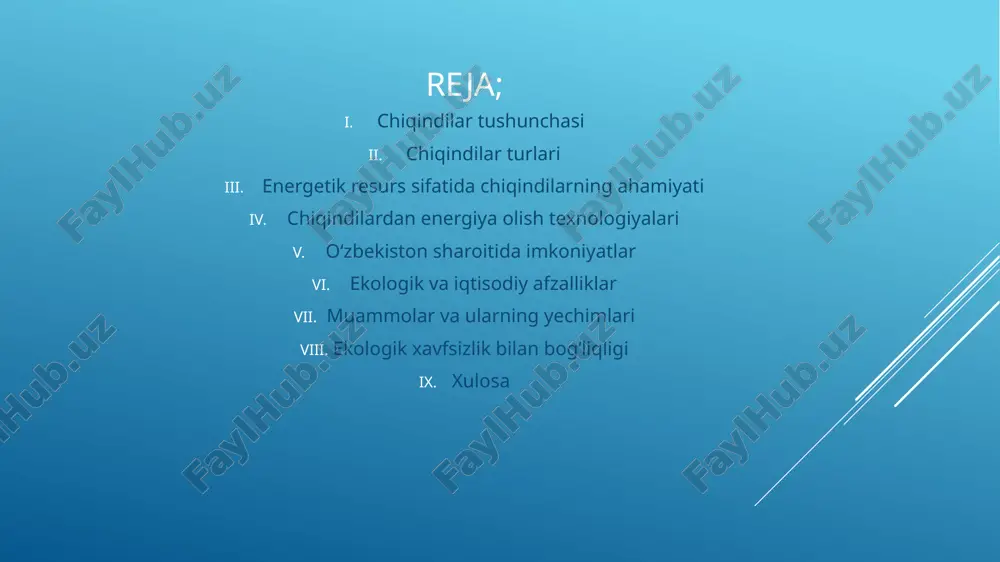 ini qayta ishlash usullarini o‘rganadigan fan. bundan tashqari, u maishiy chiqindilarni tadqiq etish usuli orqali jamiyatning o‘ziga xos jihatlarini o‘rganadi. dunyoning deyarli barcha mamlakatida qattiq maishiy chiqindilarni aholi jon boshiga hisoblaganda, ular har yili bir foizga oshib boryapti. bu esa jahonning ekologik barqarorligiga oʼzining salbiy taʼsirini koʼrsatmay qolmaydi, albatta. hozirgacha chiqindining 800 dan ortiq turi qayd etilgan boʼlib, kelajakda bu koʼrsatkich yanada oshishi mumkin. energetika, rangli va qora metallurgiya, kimyo sanoati va qurilish industriyasida foydalaniladigan materiallardan hosil boʼlgan chiqindilar atrof-muhitni ifloslantiruvchi asosiy manbaga aylanyapti. ularni eʼtiborsiz qoldirish esa tabiiy resurslar va tabiatning kutilmagan oʼzgarishlariga sabab boʼladi. toshkent tumanida joylashgan “zangiota obodon” mchjga qarashli chiqindi poligonida toshkent viloyati ekologiya va atrof-muhitni muhofaza qilish boshqarmasi tuman inspektsiyasi xodimlari hamda boshqa mutasaddi tashkilotlar hamkorligida tashkil etilgan rekultivatsiya va obodonlashtirish jarayonlari mazkur yoʼnalishdagi xayrli ishlardan biri boʼldi. hududda maxsus texnika va ishchilar jalb qilingan holda chiqindilarni koʼmish ishlari rejaga muvofiq amalga oshirilmoqda. poligondagi rekultivatsiya …