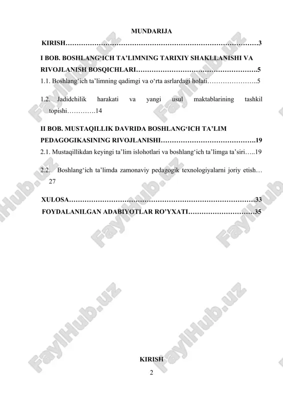 sosida ta’lim berish zarurati boshlang‘ich ta’limning tarixiy ildizlariga e’tibor qaratish muhimligini ko‘rsatmoqda. hozirgi globallashuv va raqamli transformatsiya davrida ta’lim sohasi oldida turgan vazifalar tobora murakkablashib bormoqda. ayniqsa, yosh avlodga bilim berish, ularda mustaqil fikrlash, ijodiy yondashuv, milliy va umuminsoniy qadriyatlarga sodiqlikni shakllantirish kabi masalalar bugungi kunda ta’lim tizimining eng muhim yo‘nalishiga aylangan. boshlang‘ich ta’limning samaradorligi, birinchi navbatda, o‘qituvchining tayyorgarligi, darslik va metodik materiallarning sifati, pedagogik yondashuvlarning hayotiyligi bilan belgilanadi. bularning barchasi, o‘z navbatida, tarixiy tajribalarni tahlil qilish va ulardan to‘g‘ri foydalanish zaruratini tug‘diradi. bugun ta’lim muassasalarida ilg‘or xorijiy tajriba, yangi pedagogik texnologiyalar joriy etilayotgan bir paytda, o‘zimizning boy pedagogik meros, jadid maktablari tajribasi, mustamlaka davridagi va mustaqillikdan keyingi ta’lim siyosatini mukammal o‘rganish dolzarb ahamiyatga ega.shu bois bu mavzu nafaqat ilmiy-nazariy jihatdan, balki amaliy-pedagogik jihatdan ham dolzarb hisoblanadi. o‘zbekiston respublikasi prezidenti shavkat mirziyoyev ta’lim-tarbiya tizimi haqida ko‘plab nutq va chiqishlarida bu sohaga alohida e’tibor qaratmoqda. xususan, u o‘z nutqida shunday degan: …