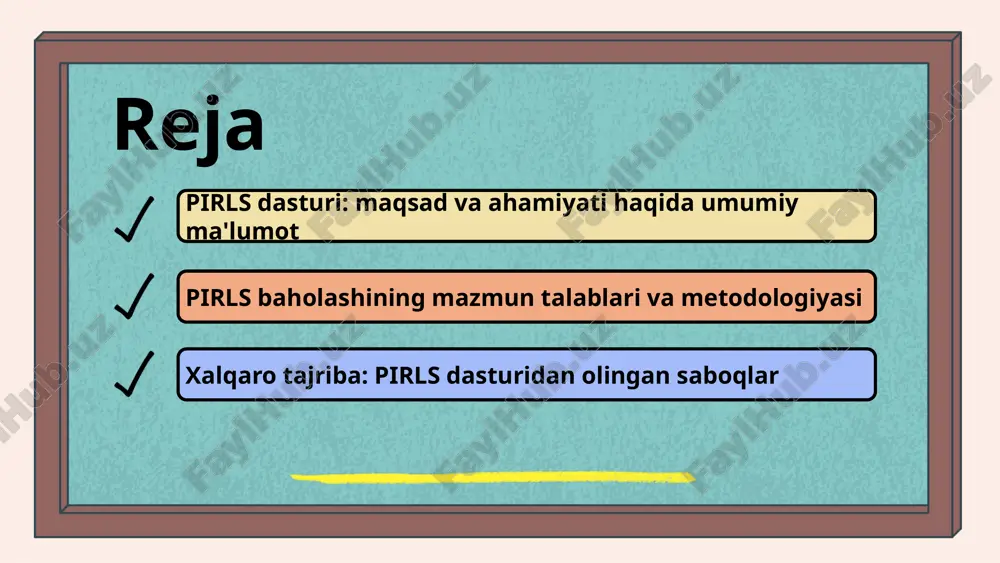 ta'limda o'qish ko'nikmalarini baholash va ta'lim sifatini oshirishga qaratilgan. dastur davomida bir necha muhim o'zgarishlar amalga oshirildi, jumladan, o'quvchilar va o'qituvchilar uchun savollarni tayyorlash jarayoni takomillashtirildi. shuningdek, dasturga ishtirok etadigan mamlakatlar soni oshdi, bu esa kengaytirilgan xalqaro taqqoslash imkoniyatlarini taqdim etdi. so'nggi yillarda dasturga yangi elementlar qo'shildi, masalan, o'qish ko'nikmalarini baholashda raqamli media va elektron manbalar bilan ishlash qobiliyatlari ham hisobga olinmoqda. buning natijasida, o'quvchilar o'z bilimlarini yanada kengaytirish imkoniyatiga ega bo'lishmoqda. pirls dasturi va o'qish ko'nikmalari pirls dasturi, xalqaro o'qish ko'nikmalarini baholash tizimi sifatida, 4-sinf o'quvchilarining o'qish ko'nikmalarini o'lchaydi. ushbu dastur, o'quvchilarning o'qish qobiliyatlarini baholash orqali ta'lim tizimlarini yaxshilashga yordam beradi. o'qish ko'nikmalarini o'lchashda turli metodologiyalar qo'llaniladi. masalan, testlar, savollar va o'quvchilarning o'qish jarayonida ko'rsatgan natijalari asosida baholash amalga oshiriladi. pirls dasturining natijalari, mamlakatlar o'rtasida o'qish ko'nikmalari darajasini solishtirishga imkon beradi. ushbu natijalar, ta'lim tizimlarida o'zgarishlar kiritish va o'qish ko'nikmalarini rivojlantirish uchun asos bo'lib xizmat qiladi. pirls dasturi va …
