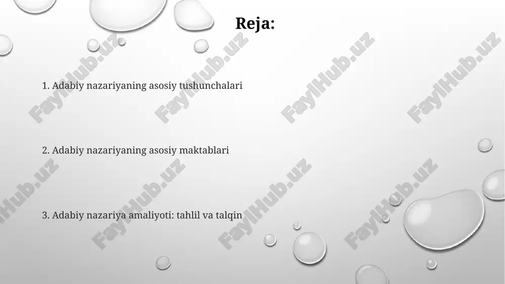adabiyotshunoslik nazariyasi - Page 2