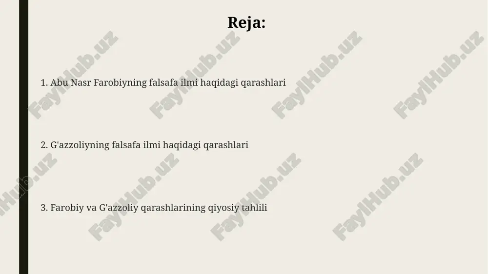 abu nasr farobiy va gʻazzoliyning falsafa ilmiga oid qarashlari - Page 2