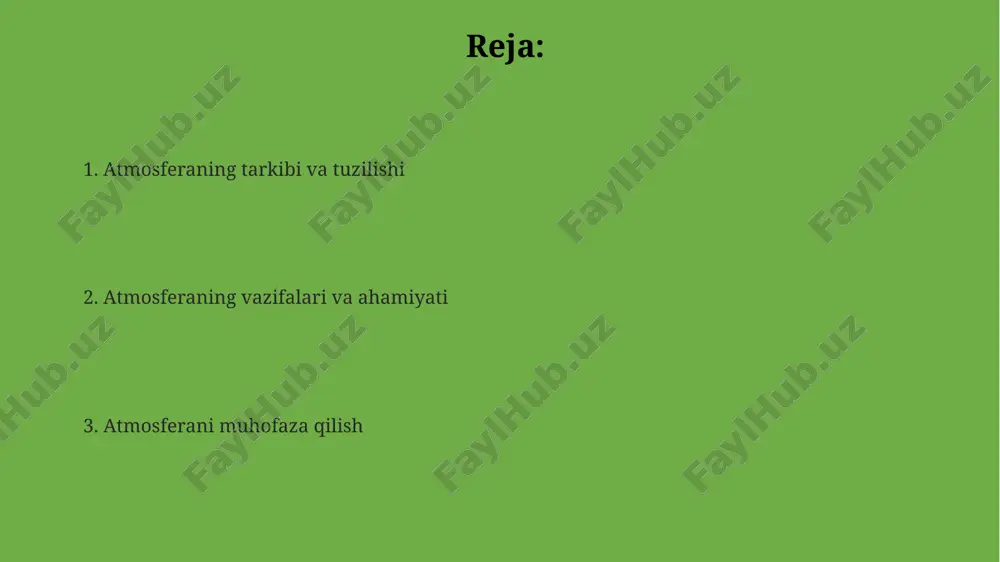 atmosferaning tarkibi va tuzilishi - Page 2