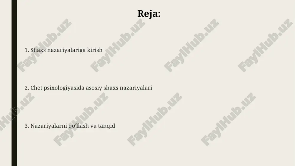 shaxs nazariyalarining asosiy tushunchalari - Page 2
