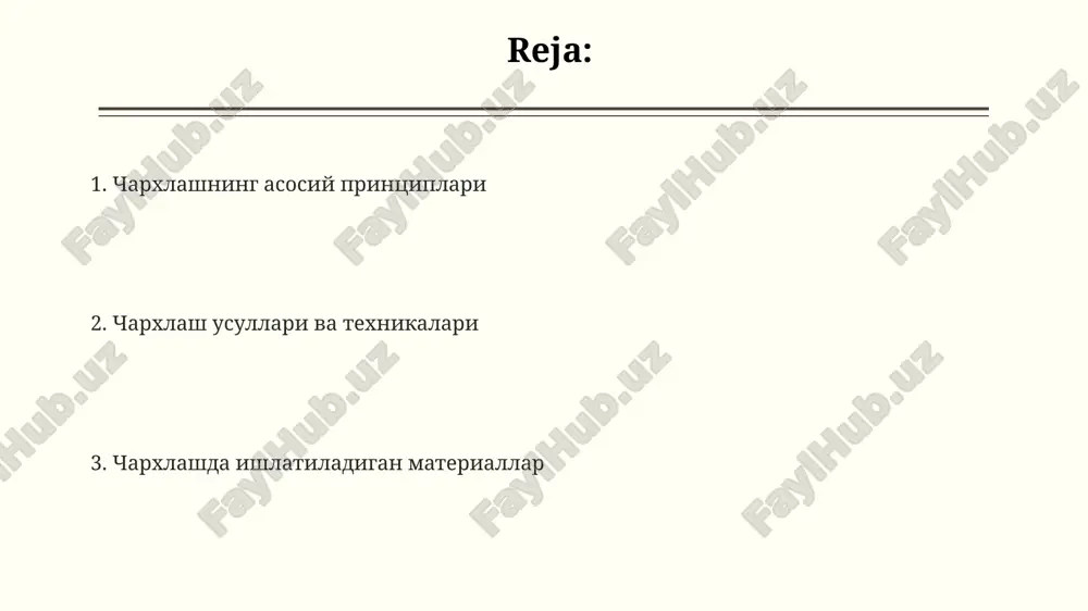 da charxlash asbobning geometriyasini buzib, 10-20% resursini yo'qotishi mumkin. e'tiboringiz uchun rahmat @taqdimot_robot image3.png