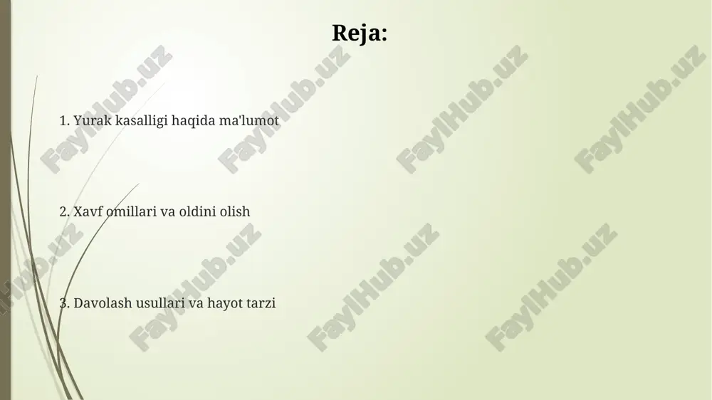 ur; optimal ko'rsatkich 120/80 mmhg dan past bo'lishi lozim. gipertoniyani davolash yurak xastaliklari xavfini 20-50% ga kamaytirishi mumkin. e'tiboringiz uchun rahmat @taqdimot_robot image1.png