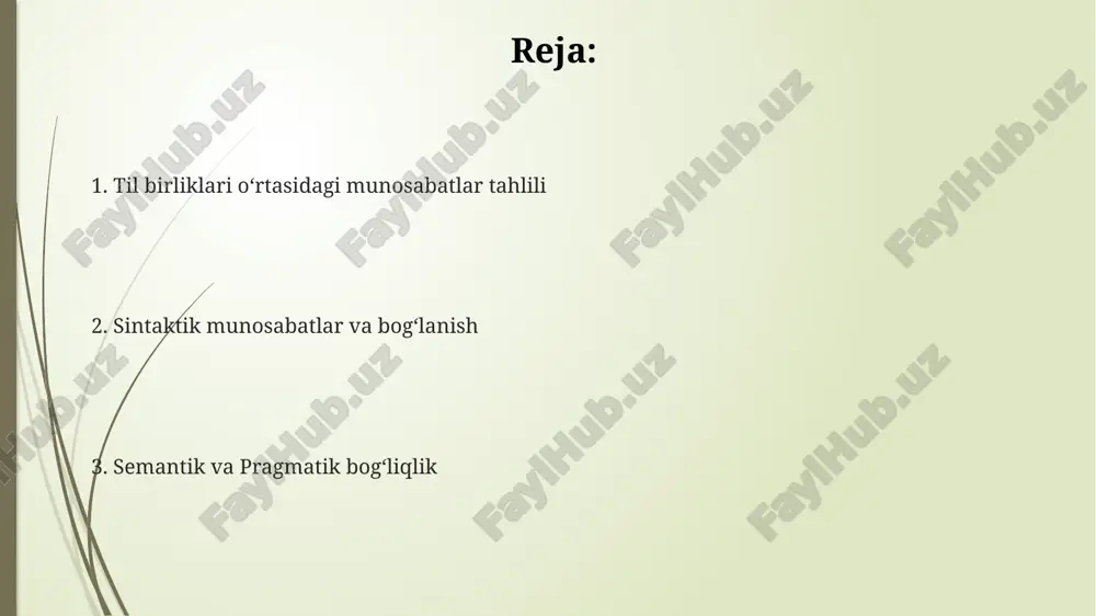 ing ma'nolari, ularning kontekstdagi o'zgarishi va gaplar o'rtasidagi mantiqiy bog'liqliklar, 2-darajali ma'nolarni aniqlash bilan. e'tiboringiz uchun rahmat @taqdimot_robot