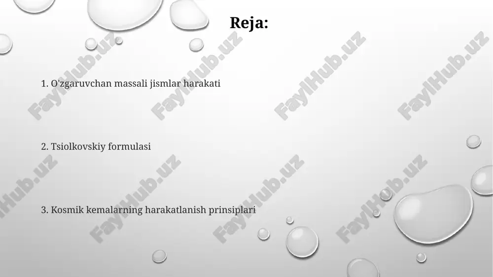 ani kamaytiradi va tezlikni oshiradi, bu esa parvozni optimallashtiradi. e'tiboringiz uchun rahmat @taqdimot_robot image1.png image2.png