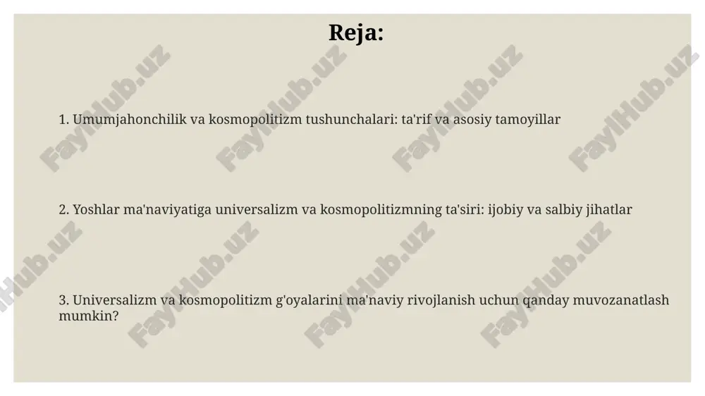 . internetdagi zararli ta’sirlardan himoyalanish, yoshlar uchun sifatli kontent yaratish, raqamli savodxonlikni oshirish orqali 2024 yilda dolzarb muammolarni hal etish zarur. e'tiboringiz uchun rahmat @taqdimot_robot