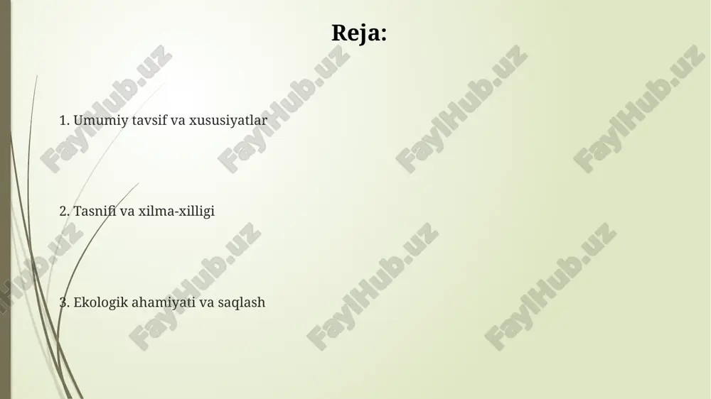 migratsiya xatti-harakatlarini namoyon etadilar, oziq-ovqat topish, nasl qoldirish uchun qulay joylarni qidirish maqsadida yuzlab kilometr masofani bosib o'tadilar. e'tiboringiz uchun rahmat @taqdimot_robot image1.png