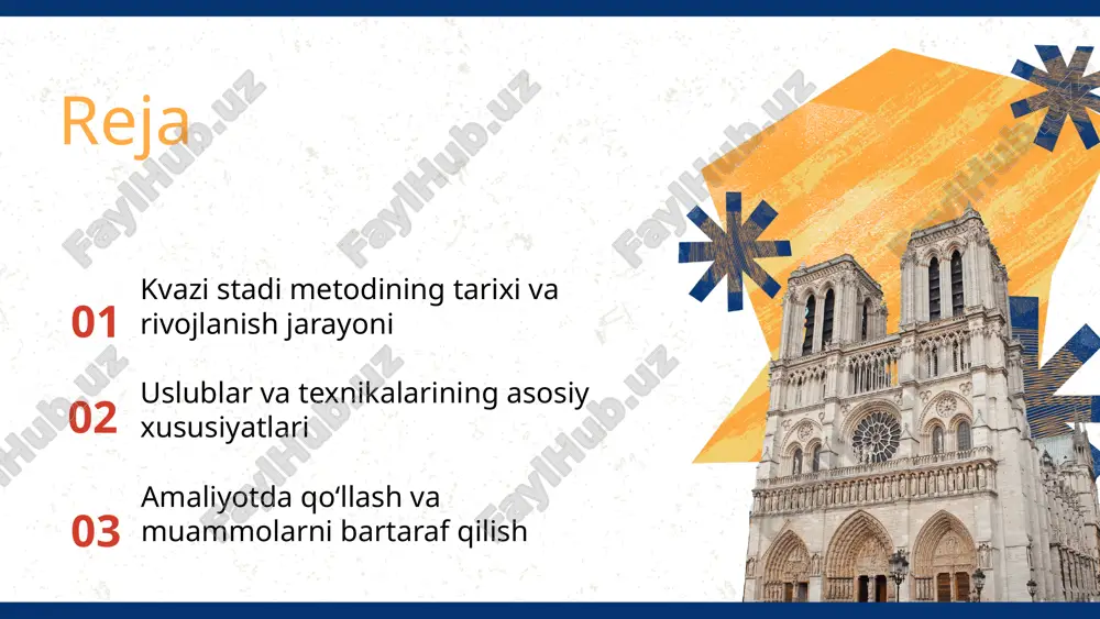 va q&a usulini o'z ichiga oladi. bu tamoyillar ijtimoiy muammo tahlili va yechim topishda muhimdir. metodning ijtimoiy ishda qo'llanilishidagi asosiy printsiplar bu tamoyillar muammo aniqlash, kontekstga mos yondashuv va faol ishtirokni o'z ichiga oladi. ular muammoni tizimli tahlil qilish va strategiya ishlab chiqishda yordam beradi. tamoyillarni amaliyotda qanday qo'llash mumkinligi amaliy qo'llash uchun metodologiya ishlab chiqish, shaxsiy va jamoaviy yondashuvlar, seminarlar va treninglar o'tkaziladi. bu tamoyillar muammoni samarali hal qilish uchun keng qo'llanilishi mumkin. kvazi stadi metodining afzalliklari kvazi stadi metodi ijtimoiy ishda muhim samaradorlik va amaliy qulayliklar taqdim etadi. uning asosiy afzalliklari orasida vaqt va resurslarni tejash, muammoni to'g'ri tahlil qilish va jamoaviy qarorlar qabul qilish imkoniyati bor. bu metod yordamida kasbiy jarayonlar yanada samarali va moslashuvchan bo'ladi. ushbu metod resurslarni tejashda yordam beradi. muammoni bosqichma-bosqich hal etish uchun kvazi stadi qo'llaniladi, bu vaqt va ishchi kuchini kamaytiradi. samaradorlikni oshirish uchun muammoni aniqlash, jamoa fikrini hisobga olish va natijalarni …