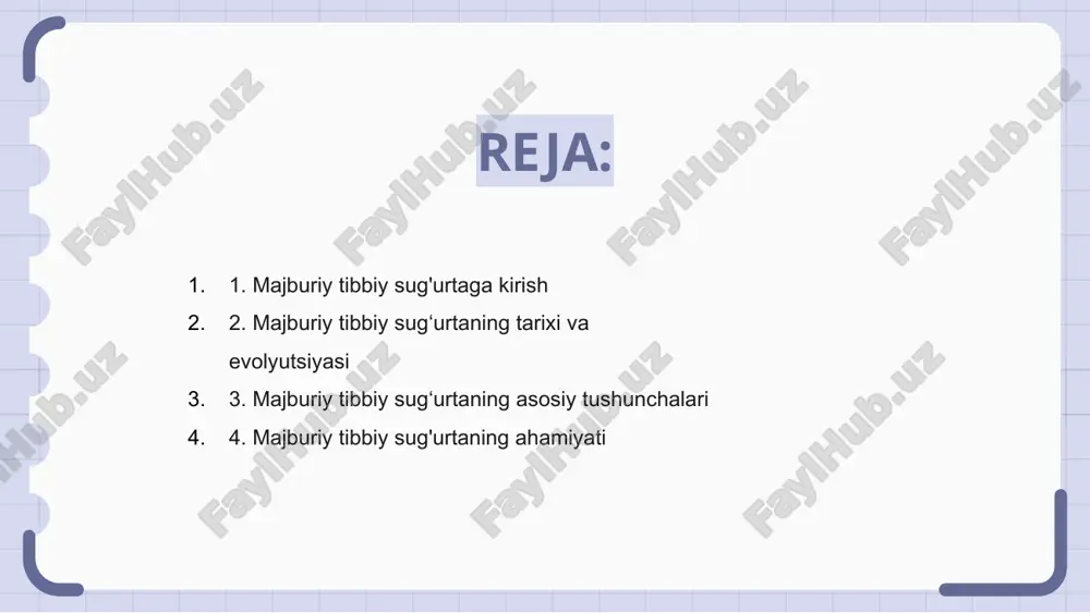 iq bo'lishini ta'minlaydi. ushbu asosiy tushunchalarni tushunish majburiy tibbiy sug'urtaning iqtisodiy asoslarini va uning tibbiy xizmat ko'rsatishga, xarajatlarni cheklashga va umumiy sog'liqni saqlash natijalariga ta'sirini tushunish uchun juda muhimdir. 4. majburiy tibbiy sug'urtaning ahamiyati majburiy tibbiy sug'urta sog'liqni saqlash tizimining muhim tarkibiy qismi bo'lib, barcha shaxslar uchun zarur xizmatlardan foydalanishni ta'minlaydi. bu mustaqil ravishda sog'liqni saqlashga qodir bo'lmaganlar uchun xavfsizlik tarmog'i bo'lib xizmat qiladi. majburiy tibbiy sug'urtaning iqtisodiy asoslari xavflarni birlashtirish va birdamlik tamoyillarida yotadi. moliyaviy yukni keng aholi o'rtasida taqsimlash orqali sog'liqni saqlash xarajatlari yanada adolatli taqsimlanadi. majburiy tibbiy sug‘urtaning ahamiyatini oshirib bo‘lmaydi, chunki u ijtimoiy inklyuzivlikni rag‘batlantiradi va jismoniy shaxslarni kasallik yoki jarohatlar vaqtida moliyaviy qiyinchiliklardan himoya qiladi. bu aholi salomatligi va farovonligini saqlashda hal qiluvchi rol o'ynaydi. 5. majburiy tibbiy sug'urtaning iqtisodiy ta'siri majburiy tibbiy sug‘urta har bir insonning tibbiy xizmatdan foydalanishini ta’minlashda hal qiluvchi rol o‘ynaydi. moliyaviy tavakkalchilikni kattaroq shaxslar guruhiga tarqatish orqali bu umumiy sog'liqni …