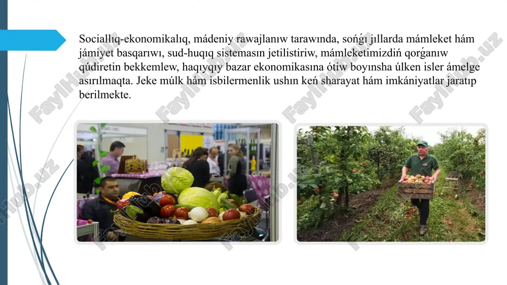 n xızmetkerlerdi qollap-quwatlaw maqsetinde olardı mámleket basqarıwı organlarındaǵı kadrlar xorına kiritiw mexanizmi islep shıǵılmaqta. jaslarǵa tiyisli mámleketlik siyasattı ámelge asırıw maqsetinde “jaslar – keleshegimiz” mámleketlik baǵdarlaması qabıl etildi. bul baǵdarda óz quramında 7 million 680 mıń aǵzanı birlestirgen jaslar awqamı tárepinen orınlarda alıp barılıp atırǵan jumıslardı jáne de kúsheytiw zárúr ekenligin atap ótiw kerek. bes baslama tiykarında jaslardıń biznes proektleri ushın “jaslar - keleshegimiz” fondı tárepinen búgingi kúnge shekem 692 milliard 400 million swmlıq jeńilletilgen kreditler ajıratılıp, 25 mıńǵa jaqın jańa jumıs ornı jaratılǵanı, respublikamız boyınsha 125 dana “jaslar miynet gúzarı”, 19 dana “jas isbilermenler” kovorking orayı paydalanıwǵa tapsırilgani ásirese itibarlı bolıp tabıladı. bmsh bas assambleyasınıń 72-sessiyasında ózbekstan tárepinen “jaslar huqıqları haqqında”ǵı konvenciyanı islep shıǵıw baslaması ilgeri súrilgeni jawızlıqqa qarsı – aǵartıwshılıq principi tiykarında alıp barılıp atırǵan keń kólemli jumıslarımızdıń ajıralmas bir bólegi bolıp, ol jer júzindegi eki milliardtan zıyat jaslardıń huqıqların hám máplerin qorǵawda zárúrli áhmiyetke iye esaplanadı. 2019-2021-jıllarda …