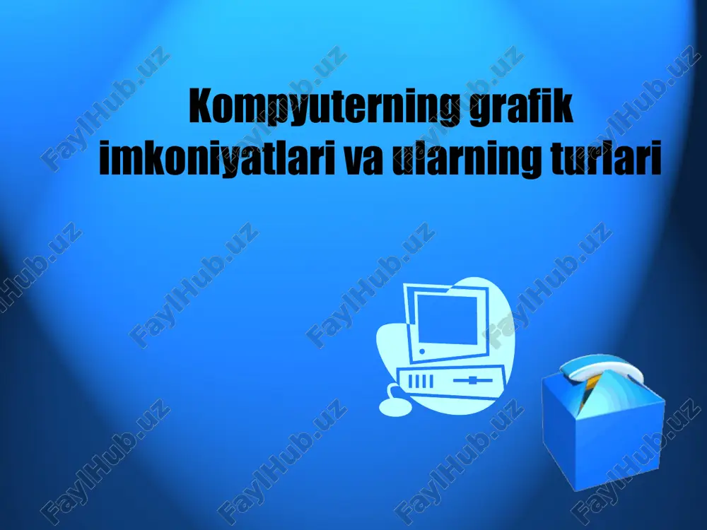baribir sizni tishlayman, tishlarim qattiq qichiydi. oh-oh-oh, bu nima, pishloq? - albatta, pishloq, va bu pishloq teshiklari! - sichqon quvondi. xulosa kompyuter grafikasi, kompyuterda chizilgan tasvirlar, animatsiyalar, logotiplar, interfeyslar va boshqa vizual effektlarni tushunishga imkon beradi. bu turdagi grafiklar, bir nechta turdagi bo'limlarga bo'linadi: 1. raster (piksel) grafika: bu tur grafik, piksellerdan iborat bo'lib, har bir pikselning rangi va joyi aniqlangan. piksellarning soni ko'p bo'lsa, tasvir ko'proq to'g'ri va yaxshi ko'rinishda bo'ladi. raster grafikalar photoshop, gimp va boshqa dasturlarda ishlatiladi. 2. vektor grafika: bu tur grafik, matematik nazoratida yaratilgan bo'lib, har bir obyektning geometrik xususiyatlari aniqlangan. bu grafiklar, ko'proq yuqori sifatli va o'zgaruvchanlikka ega. vektor grafikalar adobe illustrator va coreldraw kabi dasturlarda ishlatiladi. 3. animatsiya: bu tur grafik, tasvirlar va obyektlarning harakatini namoyish etish uchun yaratilgan. animatsiyalar adobe flash va after effects kabi dasturlarda ishlatiladi. 4. 3d grafika: bu tur grafik, uch o'lchamli tasvirlarni yaratish uchun ishlatiladi. 3d grafikalar blender …