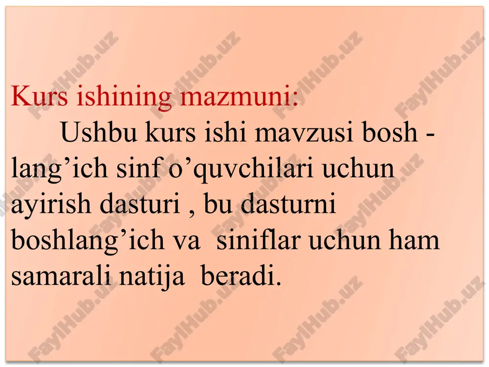 nstrumenti mavjud bo’lsa, premium versiyasida faqat uml- diagramma imkoniyati mavjud . dasturda foydalanilgan kompanentlar label textbox button progresbar timer kod qismidan namuna: void button1click(object sender, eventargs e) { int a, b; int limit= int.parse(textbox1.text); random son = new random(); a = son.next(1,limit); b = son.next(1,a); label2.text = a.tostring(); label4.text = b.tostring(); a = son.next(1,limit); b = son.next(1,a); label9.text = a.tostring(); label7.text = b.tostring(); a = son.next(1,limit); b = son.next(1,a); kk kurinib turibtiki dasturda foydalanuvchinig ismi va familiyasini kiritishini surayd. yuqori chegarani kiritganimizdan so’ng “start” tugmasi(button)ni bosamiz. turli xil kombinatsiyali 10 ta ayirmani chiqarib bergandan so’ng foydalanuvchi texboxga javoblarni kiritadi hisoblab javoblarni kiritgandan so’ng “natija” tugmasini bossak , bizga nechta to’g’ri javob yozganimizni tekshirib ekranga chiqarib beradi . xulosa hozirgi kunda tez sura’tlarda rivijlanib borayotgan davrni zamonaviy texnologiyalar va kompyuter qurilmalarisiz tasavur qilish qiyin. kopmyuter asosini esa albatta dasturlar tashkil etadi. bu kurs ishimda label, messagebox, textbox, button, progresbar va timer …