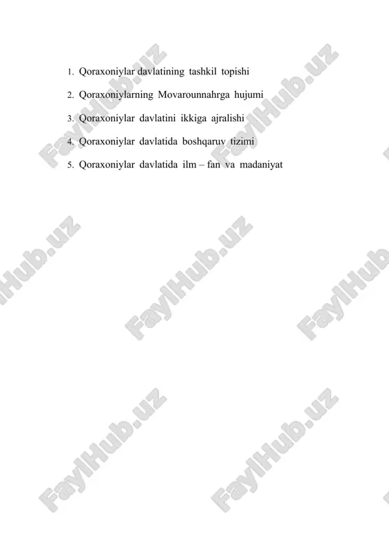 alabasiga bug`raxon bilan xurosonning somoniy hokimi abu ali simjur o`rtasida tuzilgan hufyona ittifoq hamda lashkarboshi foiqning sotqinligi sabab bo`lgan. natijada qoraxoniylar buxoroni jangsiz ishg`ol etadilar, amir nuh esa chorjo`yga qochishga majbur bo`ladi. ammo bug`raxon kasallanib, o`z vatani koshg`arga ketayotganda vafot etadi. qoraxoniylar buxorodan katta o`lja bilan qaytadilar. qoraxoniyalarning yangi yo`lboshchisi bo`lgan elikxon nasr buxoroga qayta hujum uyushtiradi. 995-996 yillarda nuh ii sabuh tegin madadi bilan qoraxoniylar hujumini daf etadi. 999 yili qoraxoniylar yana buxoroni yana ishg`ol etib, amir abdul malik ii va podshoh oilasini asirga oladilar. bu hol movarounnahrda hokimiyat qoraxoniylar foydasiga uzil-kesil hal bo`lishiga olib keladi. qoraxoniylar davlati koshg`ardan amudaryogacha cho`zilgan sharqiy turkiston, yettisuv, shosh, farg`ona va qadimgi so`g`d yerlarini o`z ichiga olgan. 1005 yilgacha somoniylarning so`nggi vakili al-muntasir qoraxoniylar bilan muvaffaqiyatli kurashgan, biroq raqibning ko`psonli qo`shini pirovard g`alabani ta'minlagan. bog`dod halifi fatvosi bilan elikxon nasr ibn ali movarounnahrda o`z hukmronligini o`rnatdi. movarounnahrni zabt etgach qoraxoniylar dehqonlar tabaqasini yakson …