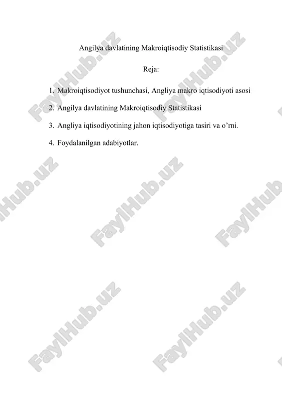 an taʼsirini oʻrganadi va tadqiq etadi. makroiqtisodiy koʻrsatkichlar, bir tomondan, maʼlum vaqt oraligʻida ishlab chiqarish hajmini hisoblash va milliy iqtisodiyotning faoliyat yuritishiga bevosita taʼsir qiluvchi omillarni aniqlash imkonini bersa, ikkinchi tomondan, ular yalpi milliy mahsulot harakatining barcha bosqichlarida, yaʼni ishlab chiqarish, taqsimlash, qayta taqsimlash va foydalanish bosqichlarida uni koʻrgazmali shaklda aks ettirishga imkon beradi. shuningdek, oʻsishning umumlashtiruvchi koʻrsatkichlari, mamlakat iqtisodiyotini tavsiflaydigan koʻrsatkichlarning pasayishi hamda ortishi surʼatlari va unda yuz berayotgan iktisodiy jarayonlar, tuzilmaviy proporsiyalar ham m. predmeti hisoblanadi. makroiktisodiy koʻrsatkichlar moddiy ishlab chiqarish va nomoddiy xizmat koʻrsatish sohalaridagi barcha xoʻjalik yurituvchi subʼyektlar iqtisodiy faoliyatining umumiy va pirovard natijalarini qamrab oladi. m.ning asoslari ingliz olimi j. m. keynsiint 1936-yilda nashr etilgan "bandlik, foiz va pulning umumiy nazariyasi" asarida bayon etilgan. hozirgi zamon m. nazariyasida 3 oqim (neokeynschilik, monetarizm va yangi klassik yoʻnalish) mavjud, ular oʻrtasidagi asosiy farq makroiktisodiy siyosatga nisbatan berilgan tavsiyalarning har xilligida (yana qarang mikroiktisodiyot). n. a. makroiqtisodiy tahlilning …