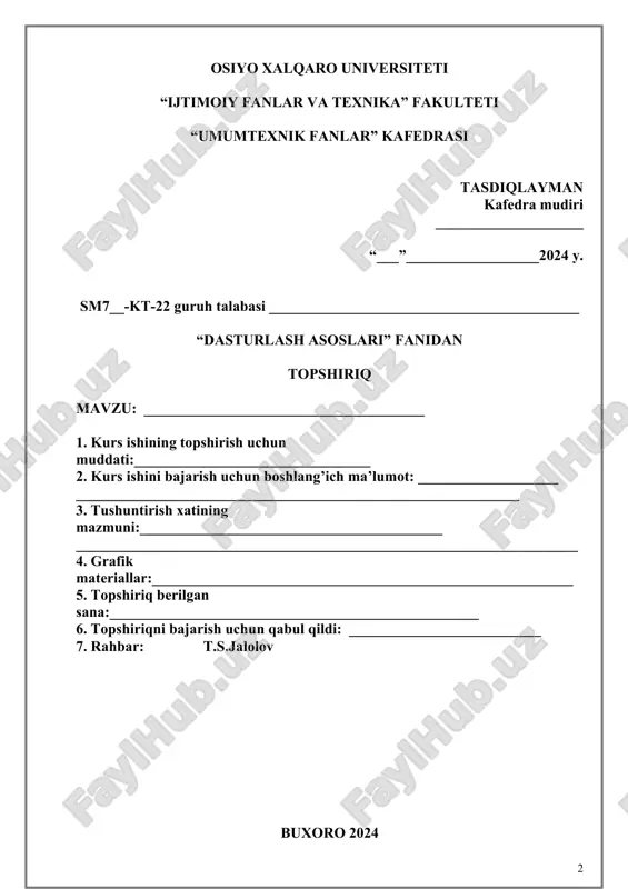 rish muammolarini hal qilish muhim ahamiyat kasb etadi. o’zbekiston respublikasi mustaqillik odimlarini dadil qo’yayotgan hozirgi davrda axborotlashgan jamiyat qurish masalasi mamlakatimiz uchun naqadar katta ahamiyat kasb etayotgani hech kimga sir emas. internet hayotimizning bir bo’lagiga aylandi, biz uning xizmatlaridan har kuni foydalanishga odatlandik. respublikamizda o’qitish texnologiyalarini zamonaviylashtirishni jadllashtirish rivojlangan iqtisodiyotli mamlakatlarga qaraganda yanada dolzarb ahamiyatga ega. chunki hozirgi kunda milliy ta’lim tizimining salohiyati iqtisodiy rivojlanishning yanada yuqori pog’onasiga ko’tarilishga amaliy imkoniyat ta’minlovchi asosiy ijtimoiy resurs sifatida gavdalanadi. respublikamiz ta’lim tizimidagi asosiy vazifa jahon talablariga mos keluvchi axborot texnologiyalarini o’qitish jarayoniga qo’llashdan iborat. o’zbekistonda ta’lim tizimining axborotlashtirilishi xalqaro hamjamiyatda ham tan olindi. masofaviy ta’limni rivojlantirish bo’yicha bir qator dasturlar ishlab chiqilmoqda. iqtisodiyot va jamiyatda islohotlarning o’tkazilishi natijasida o’quv jarayonining zahira hajmini keskin oshirish bo’yicha yangi talablar qo’yildi. hozirgi kunda 4 axborot eng asosiy ishlab chiqaruvchi resurslardan biriga, iqtisodiyot va umuman jamiyatning rivojlanish poydevoriga aylanmoqda. yangi axborot - kommunikatsion texnologiyalar hozirgi kunda …