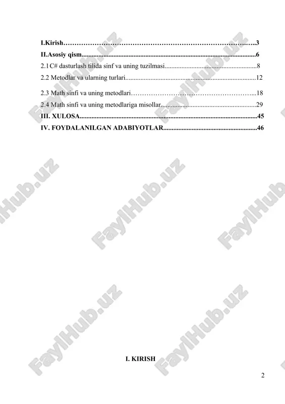 kazish, jahon andozalariga mos, kuchli, bilimli, raqobatbardosh kadrlar tayyorlashdir. o‘zbekistonning iqtisodiy va ijtimoiy sohalarda yuqori darajada foydalanishning ko‘lamlari qanday bo‘lishiga hamda bu texnologiyalar ijtimoiy mehnat samaradorligini oshishida qanday ro‘l o‘ynashiga bog‘liq. keyingi yillarda mamlakatimiz ilm fani ham axborotlashtirishning nazariy asoslariga katta hissa qo‘shib kelmoqda, shu bilan birgalikda hodisalar, jarayonlarni axborot asosida tadbiq etishning ilmiy yo‘nalishlarini tahlil va sintez qilish natijasi bo‘lgan fan – informatikaning vujudga kelishiga boshlang‘ich nuqta qo‘yidi. axborot, energiya, vazn, bo‘shliq va vaqtni bir butun holda batafsil o‘rganish hozirgi vaqtda inson hayotining barcha jabhalarida muhim ahamiyatga ega bo‘lib qolmoqda. c#dasturlash tili microsoft korporatsiyadan ob’ekt mo‘ljallangan dasturlash tilidir. u net texnologiyasibilan reliz kelishdi, keyingi esma va iso standardlarini ham oladi. c# tili 1972-yilda nyu - djersi shtatining myurrel - xil shaxrida bwll labaratoriya kompaniyasining tizimli dastur tuzuvchi dennis richie tomonidan yaratilgan. bu til o‘zini shanchalik yaxshi ko‘rsatdiki, oxir oqibatda unda unix operatsion tizimlarining 90% yadro kodlari yozildi. c#ning vujudga …